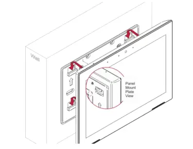 Mounting on the wall