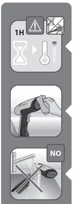 Rowenta DR6130 1300W Steam Brush 12