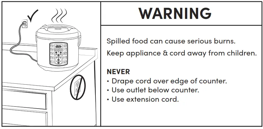 AROMA ARC 5000SB Rice and Grain Multicooker - cooking