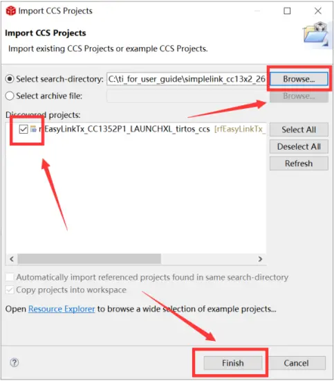 BDE-RFM208P-S1 - Run demo code 7