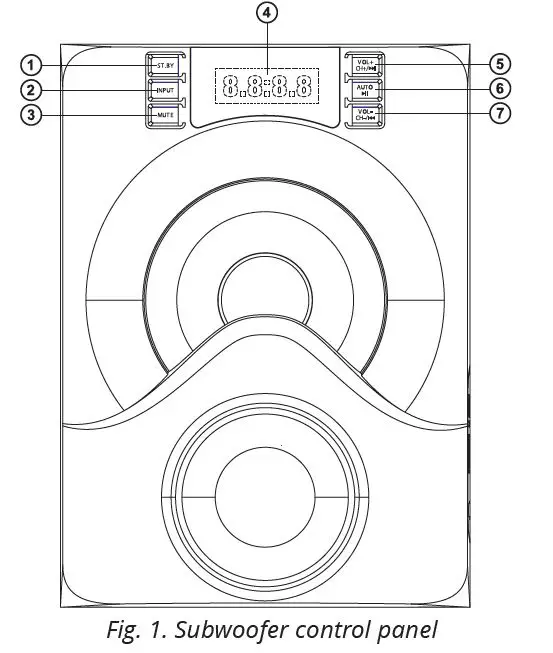 SVEN MS-312 2.1 Multimedia Speaker System with Bluetooth featured