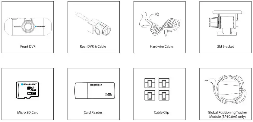 BLAUPUNKT Digital Video Recorder - ACCESSORIES