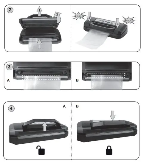 eta Caza Vacuum Sealer - figure 2