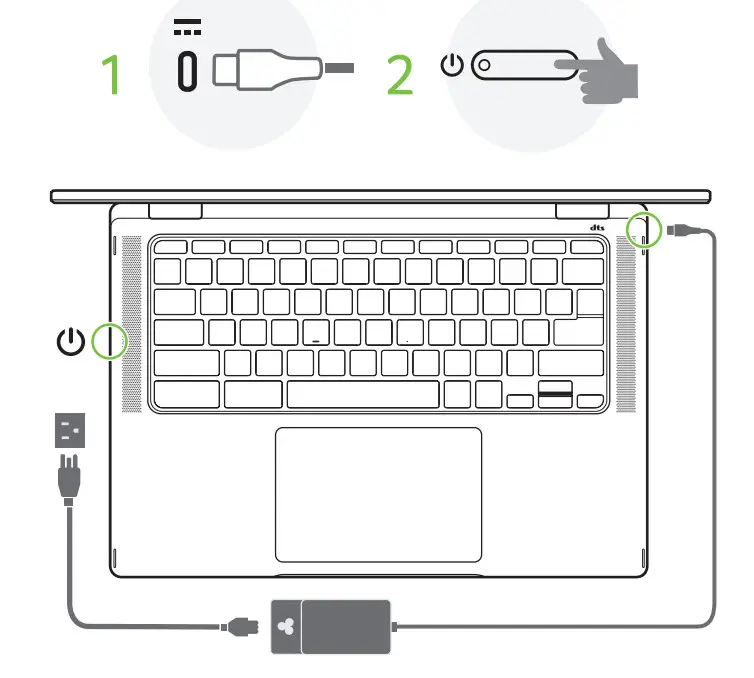 acer CP3141H Chromebook Spin 314 Laptop