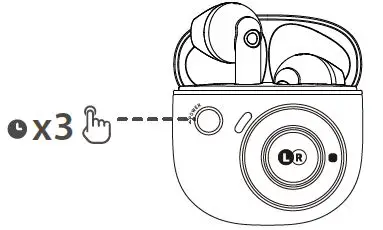 EDIFIER TO-U2 Mini TWS Wireless Bluetooth Waterproof Earbuds-3