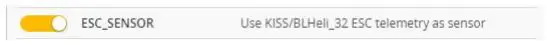 HGLRC Stack FD F4 Mini Fight controller - Turn on ESC telemetry 2