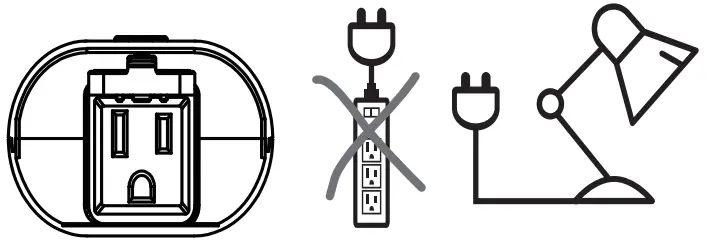 Minoston MP22WP WiFi Outdoor Smart Plug - light