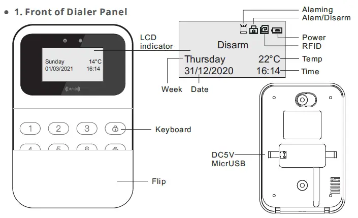 HEYI-HY-305E-Wireless-Expantion-Keypad-1