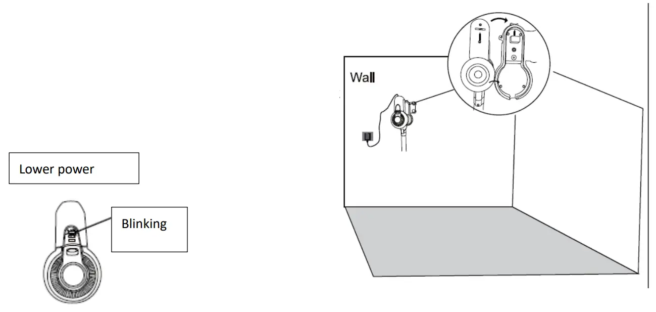 H Koenig UP810 2 In 1 Vacuum Cleaner - CHARGING