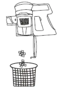 H Koenig UP810 2 In 1 Vacuum Cleaner - cup