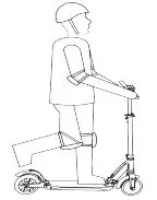 e TWOW Portable Electric Scooter - WARNINGS 4