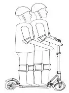 e TWOW Portable Electric Scooter - WARNINGS 7