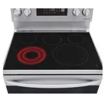 LG Electric Freestanding Convection Range with Air Fry - Fastest Boiling 3.2kW Element