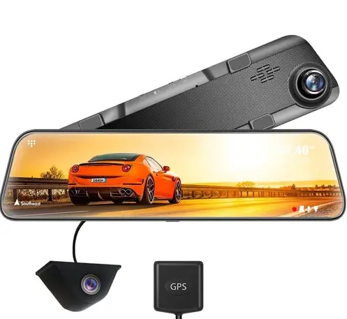 WOLFBOX- G840- 12 -Inch -Mirror- Dash- Cam-product