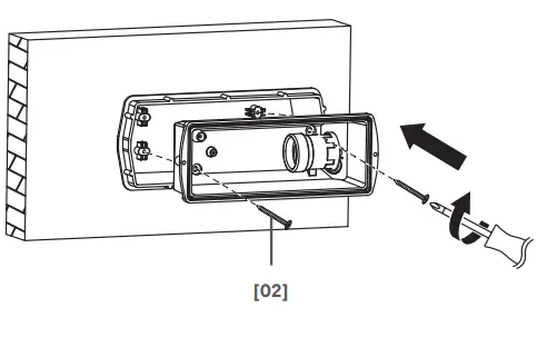 SCREWFIX 3132 Outdoor Golf Ball Brick Light Black 15