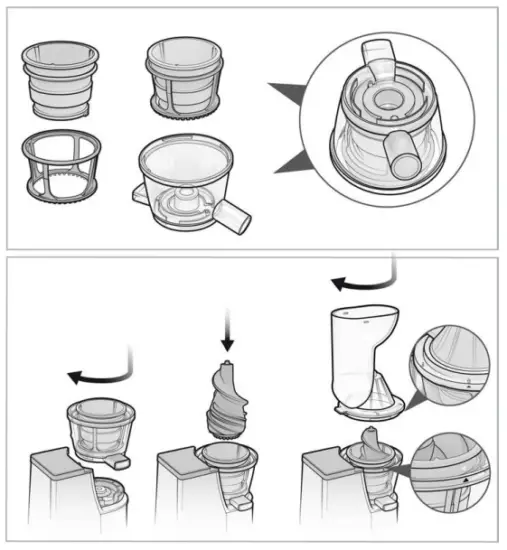 Assembling The Juicer
