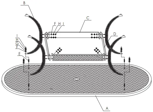 Patio time 72x42inch Cast Aluminum Oval Dining Table22