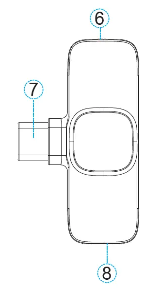 Shenzhen-Shengmai-Electronics-K1V1-Wireless-Microphone-FIG-2