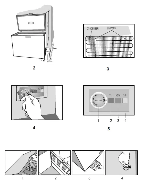 beko 3501 7514320037 Chest Freezer - Fig 1
