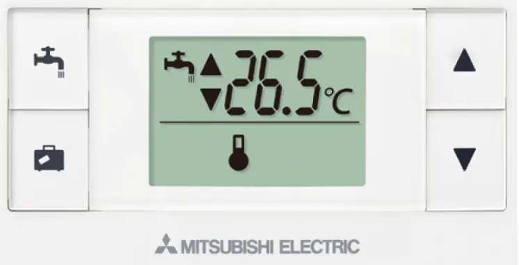 MITSUBISHI ELECTRIC PAR-WT50R-E ecodan Wireless Remote Controller PRODUCT
