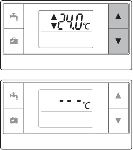 changing set temperature