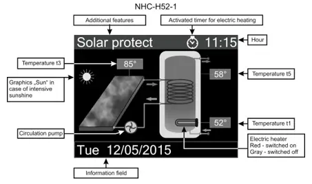 ELDOM INVEST NHC-H52M-1S ELECTRONIC THERMOSTAT 13