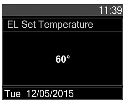 ELELDOM INVEST NHC-H52M-1S ELECTRONIC THERMOSTAT 17DOM INVEST NHC-H52M-1S ELECTRONIC THERMOSTAT 17