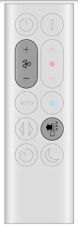 dyson Purifier Hot+Cool remote control