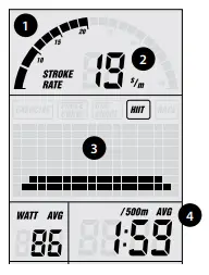 Lifespan RW7000 Rower commercial machine-fig32