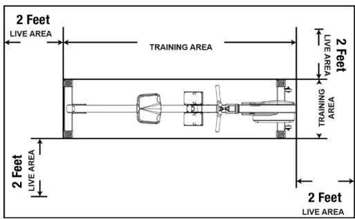 Lifespan RW7000 Rower commercial machine-fig4