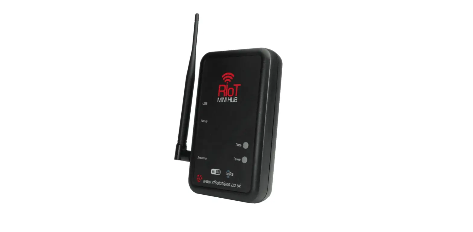 Rfsolutions Riot-minihub Rf Receiver And Monitor Iot Sensor Gateway User Guide