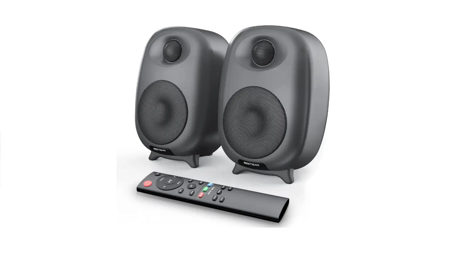 Boookshelf Speaker, Bestisan 50 Watt Powered Bookshelf Speaker With Bluetooth 5.0-complete Features/user Guide Boookshelf Speaker, Bestisan 50 Watt Powered Bookshelf Speaker With Bluetooth 5.0-complete Features/user Guide