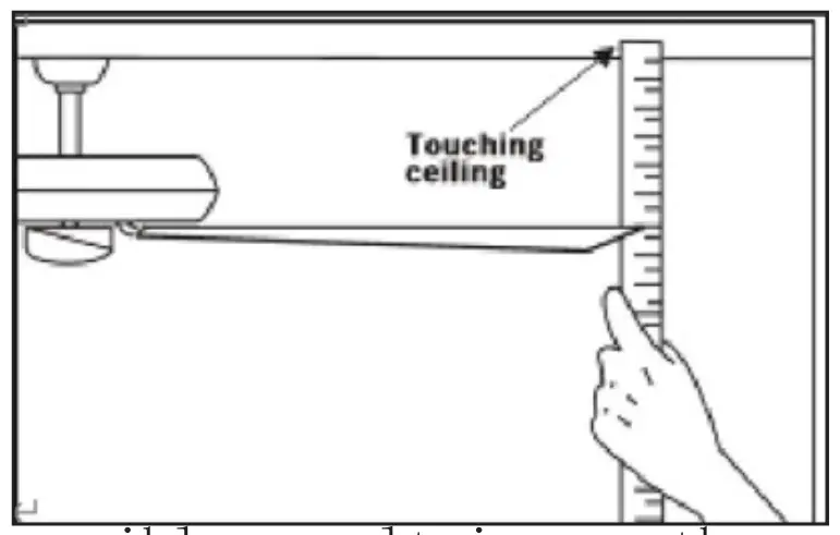 Touching Ceiling