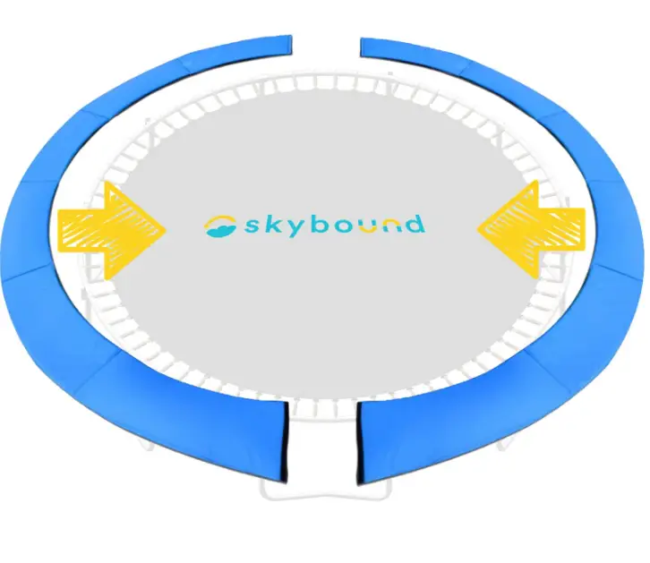 SKYBOUND-TRAMPOLINE-2-PC-PAD -Replacement-Trampoline-Safety-Pad-product