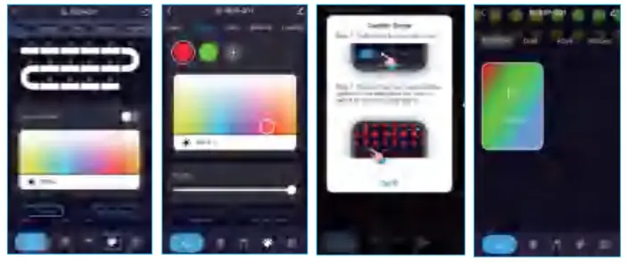Shenzhen Dongfang Qiyi Optoelectronic Technology EL BSP 001 Neon RGBIC Rope Light - app9