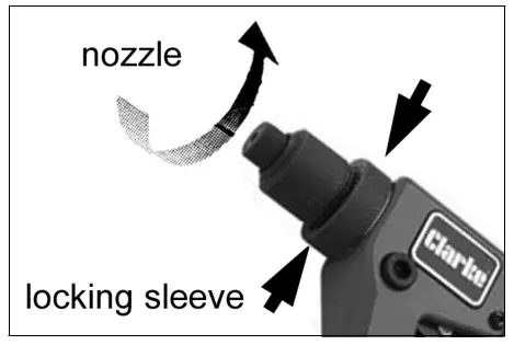 Clarke CHT876 Single Hand Riveter - mechanism