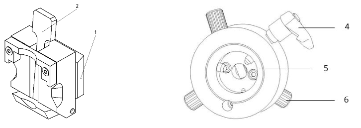 RANKIN basics MCT25 Manual Rotary Microtome - Specimen Clamp