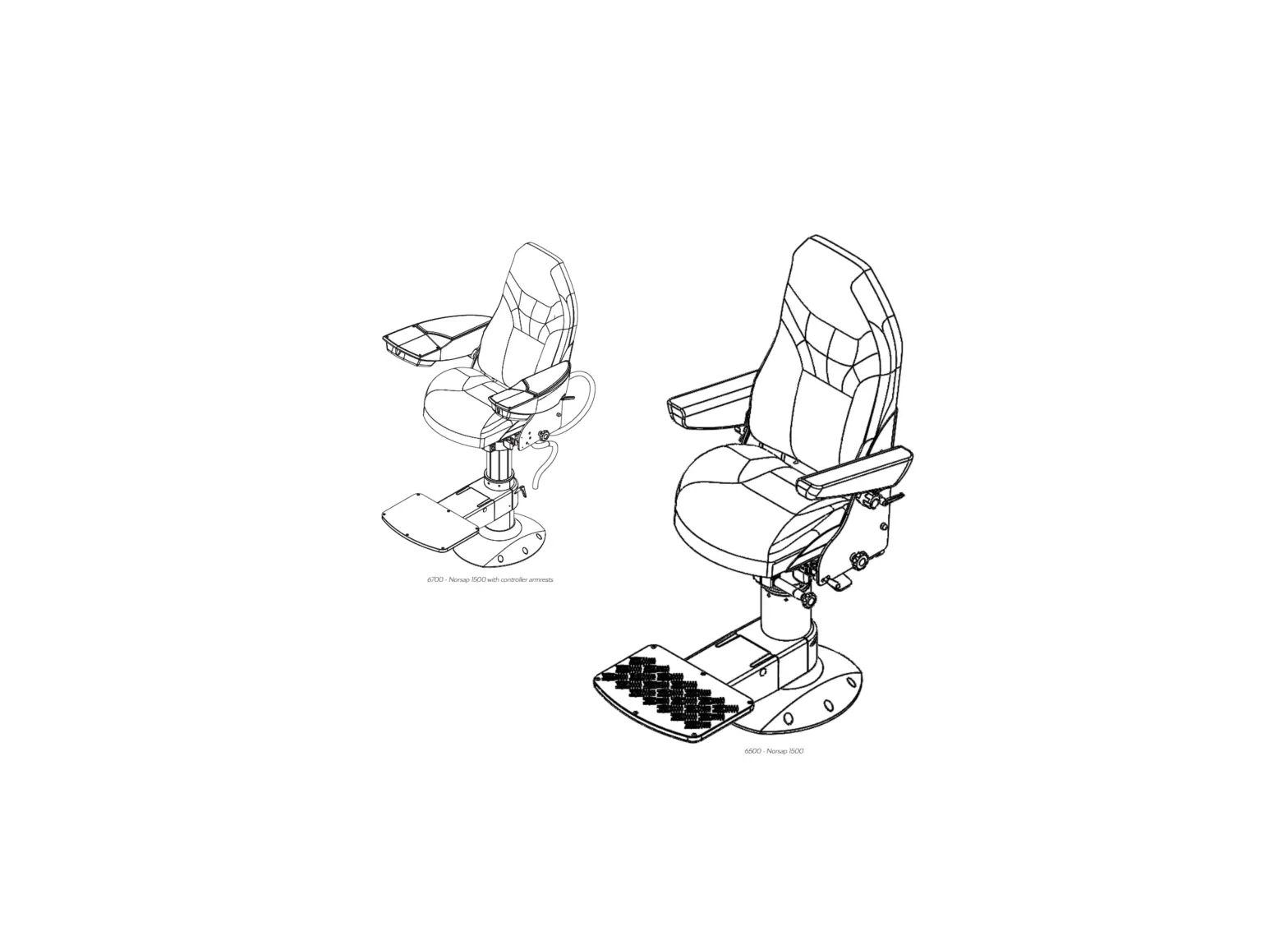 Norsap 1500 Pilot Chair User Manual Norsap 1500 Pilot Chair User Manual