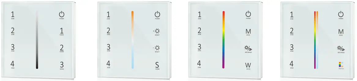 LEDLyskilder T21 Wall Mounted Touch Panel