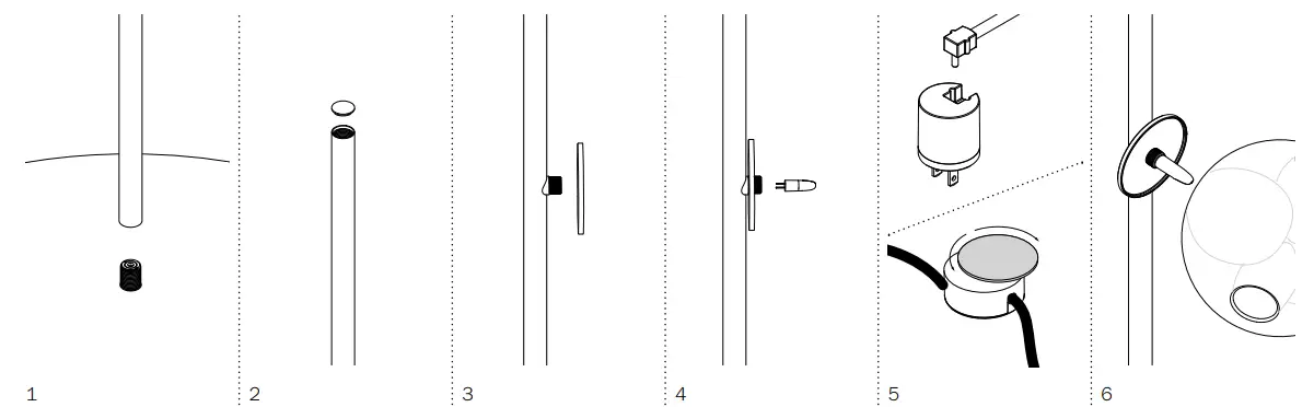 BOCCI 38.3V Stem Floor Light 3