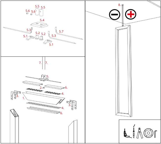 KLUS OS22-DUO-LIN-Z Stainless steel PA Fastener-fig2