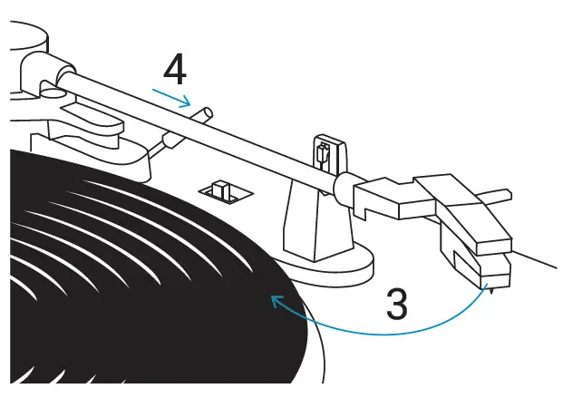 JAM HX-TT400-B Spun Out Bluetooth Turntable fig 5