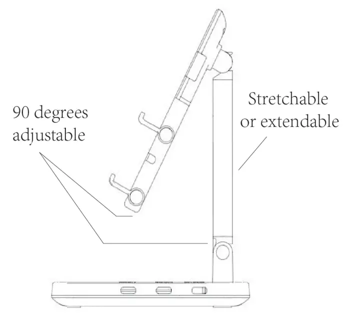 Shenzhen Leyusmart Technology S002 Multiple Function Wireless Charging Stander - parts 1