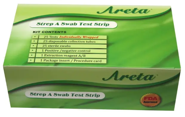 Areta ARST-100S Strep A Swab Tests