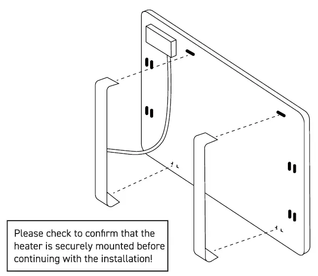 osily OSPH750 1000 1500 2000 Panel Heater fig 5