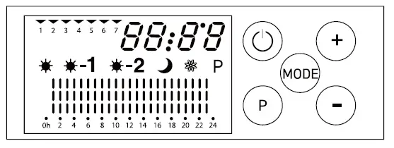 osily OSPH750 1000 1500 2000 Panel Heater fig 6
