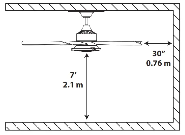 FORNO VOCE CF01360 Voice Activated Ceiling Fan- Fig17