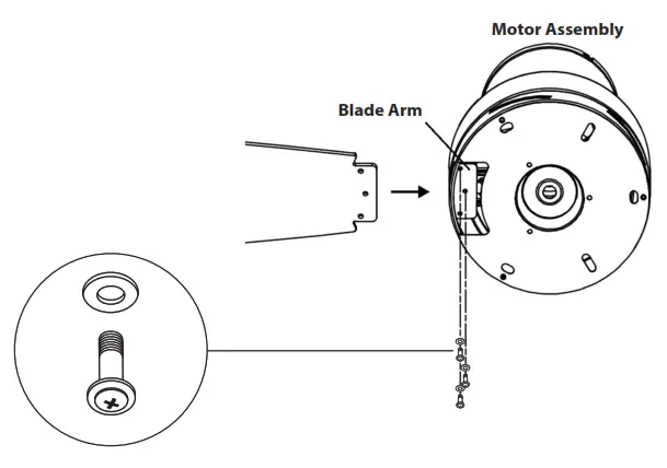 FORNO VOCE CF01360 Voice Activated Ceiling Fan- Fig31