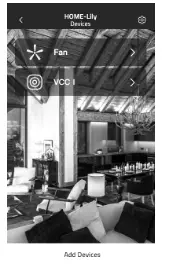 FORNO VOCE CF01360 Voice Activated Ceiling Fan- Fig43