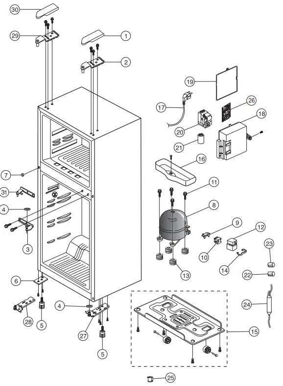 SAMSUNG-RT37MBSS1-Fridge-FIG-2